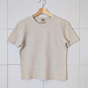 Vintage 90s High Sierra waffle knit cotton tee
